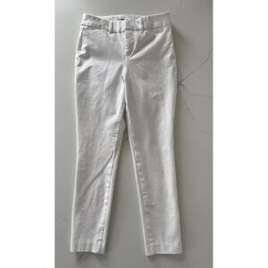 Old Navy High-Rise Pixie Skinny Pants White Size 2